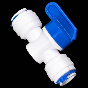 Коннектор быстросъемный EasyFitts кран шаровый 3/8" Коннектор быстросъемный EasyFitts кран шаровый 3/8"