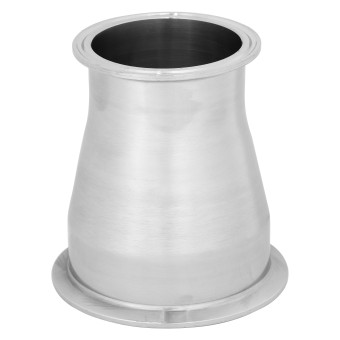 Переходник КЛАМП 3,0" (DN76) - КЛАМП 4,0" (DN102) h - 125 мм Переходник КЛАМП 3,0" (DN76) - КЛАМП 4,0" (DN102) h - 125 мм