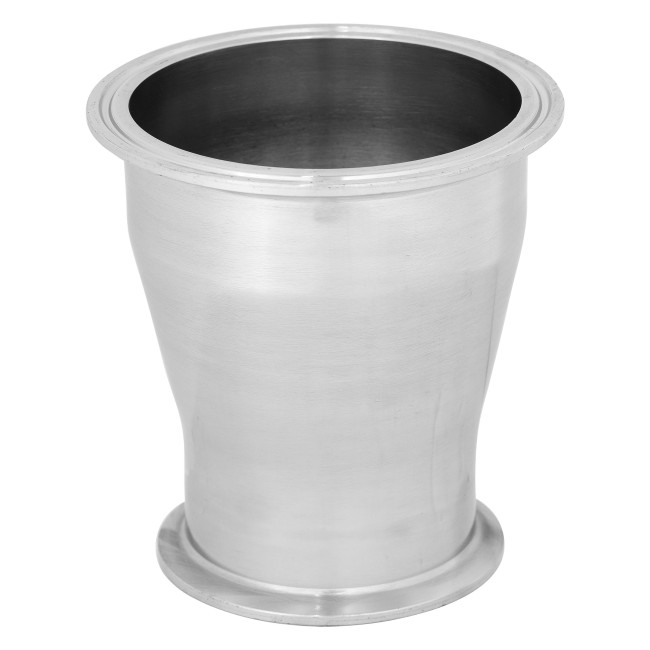 Переходник КЛАМП 3,0" (DN76) - КЛАМП 4,0" (DN102) h - 125 мм