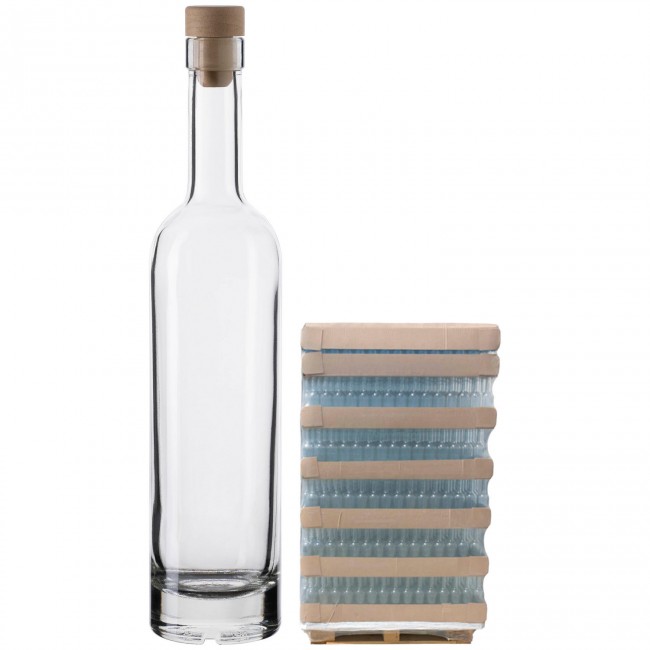 Бутылка "Белуга" 0,25 л. с пробкой полимерной Т-образной паллет 2260 шт.