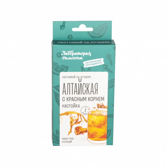 Набор для приготовления настойки "Алтайская с Красным Корнем" Набор для приготовления настойки "Алтайская с Красным Корнем"