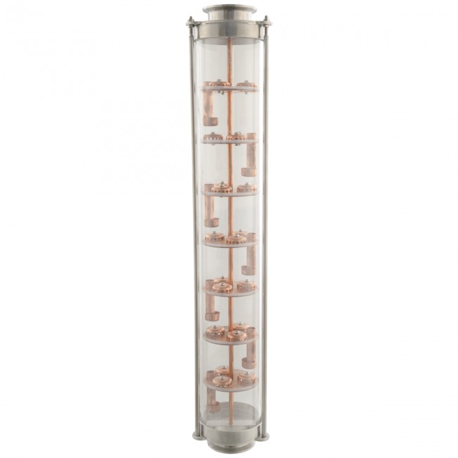 Колпачковая колонна D80-500 медь CLAMP 2,0" Винокур Колпачковая колонна D80-500 медь CLAMP 2,0" Винокур