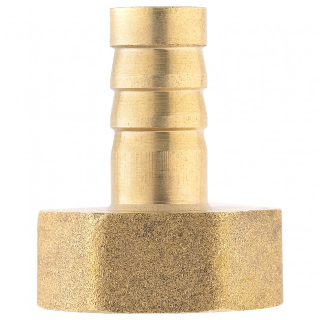 Штуцер ёлочка ВР 3/4" латунь 12 мм. 