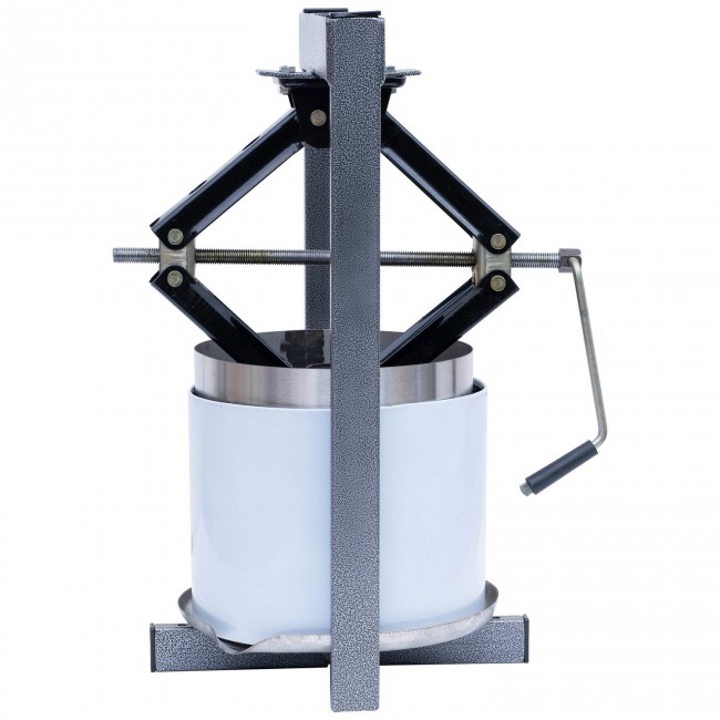 Пресс домкратный 12 литров с защитным кожухом