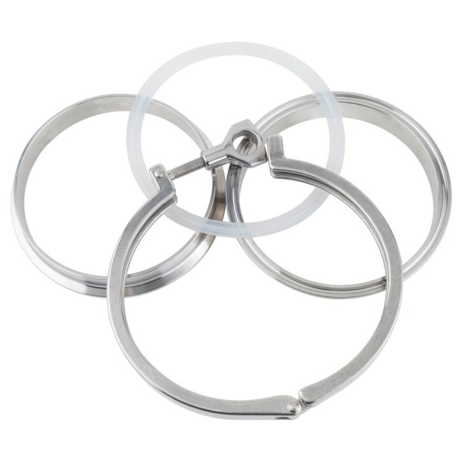 CLAMP 7,0" DN 180 в сборе AISI CLAMP 7,0" DN 180 в сборе AISI