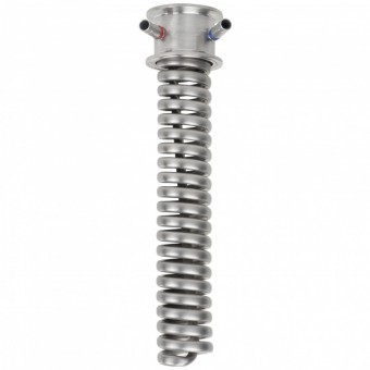 Холодильник Димрота проходной Clamp 1.5" трубка 6 мм.