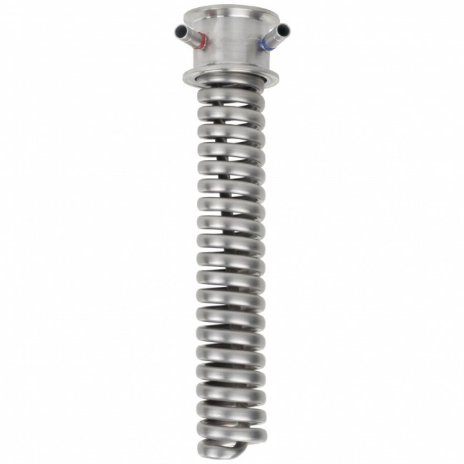 Холодильник Димрота проходной Clamp 1.5" трубка 6 мм.