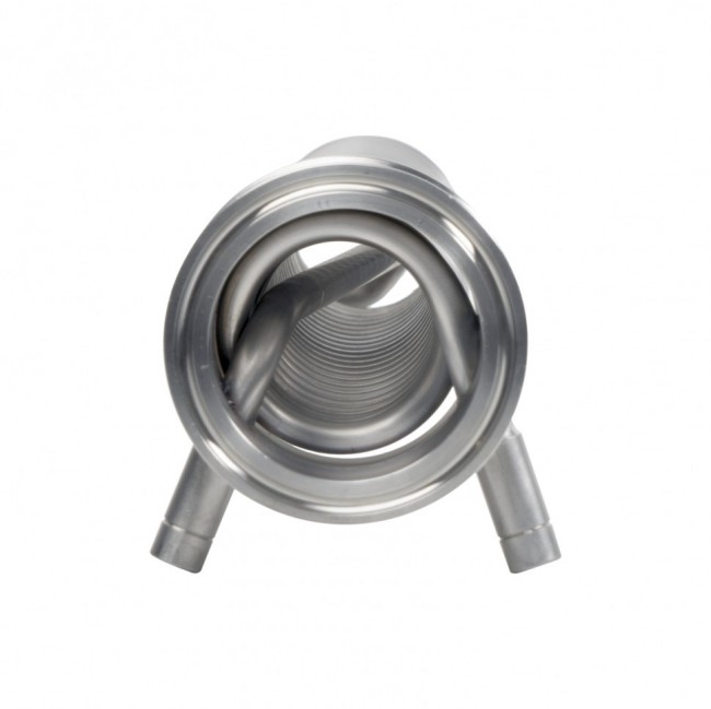 Холодильник Димрота проходной Clamp 1.5" трубка 6 мм.