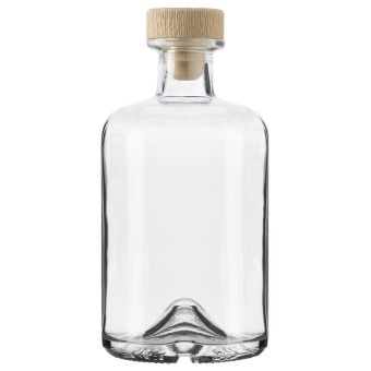 Бутылка "Аптека" 0,5 л. с пробкой полимерной Т-образной