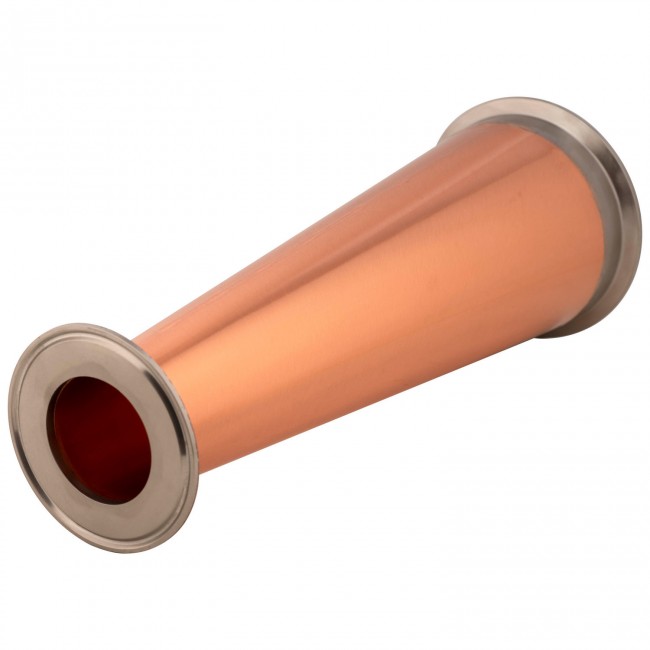 Конус "Аламбик 21" медь с соединением CLAMP 3.0" Конус "Аламбик 21" медь с соединением CLAMP 3.0"