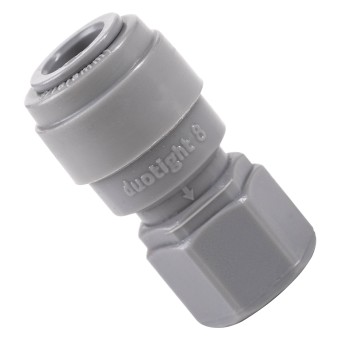 Коннектор быстросъемный Duotight прямой ВР 1/4"FFL трубка 8 мм. Коннектор быстросъемный Duotight прямой ВР 1/4"FFL трубка 8 мм.