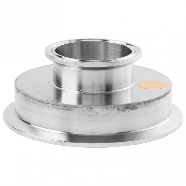 Переходник КЛАМП 2,0" (DN50) - КЛАМП 4,0" (DN100) Переходник КЛАМП 2,0" (DN50) - КЛАМП 4,0" (DN100)