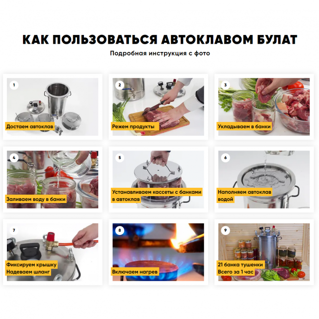 Автоклав Булат Богатырь 26 л. Автоклав Булат Богатырь 26 л.