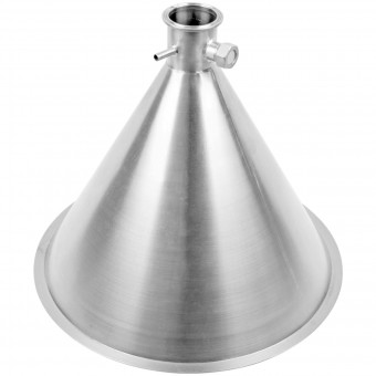 Конусная крышка "аламбик" D-360 CLAMP 2.0" Конусная крышка "аламбик" D-360 CLAMP 2.0"