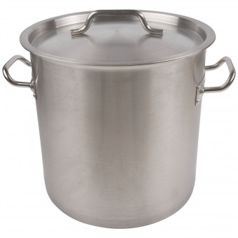 Кастрюля 50 л, тройное дно 40*40 с крышкой (котёл) Кастрюля 50 л, тройное дно 40*40 с крышкой (котёл)