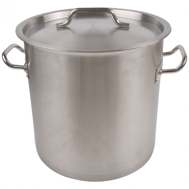 Кастрюля 50 л, тройное дно 40*40 с крышкой (котёл)