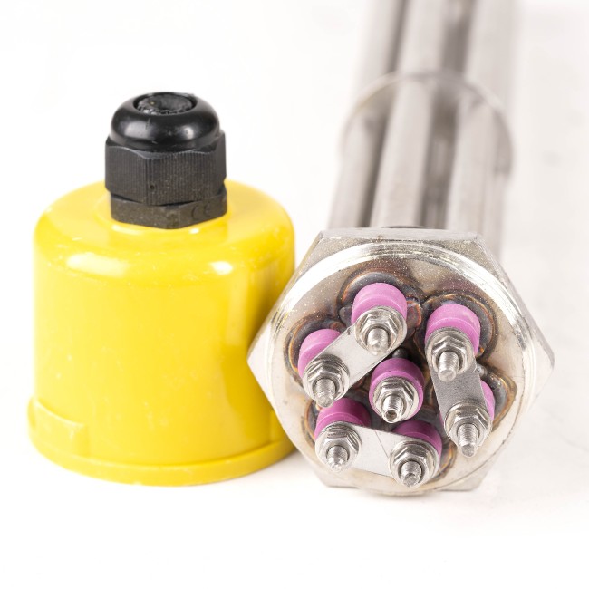 ТЭН 6,0 кВт нерж. сталь 1 1/2" 380 V Китай