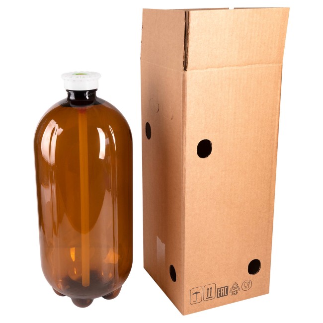 Кег 10 л ПЭТ фитинг "А" разборный (в коробке) Кег 10 л ПЭТ фитинг "А" разборный (в коробке)