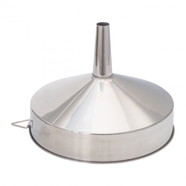 Воронка нерж. сталь d-230 мм, h-180 мм. 