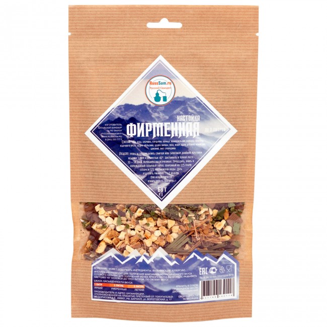 Набор для приготовления настойки "Фирменная"