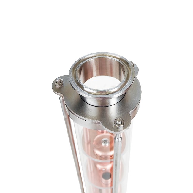 Колпачковая колонна D54-500 медь CLAMP 1,5" Винокур Колпачковая колонна D54-500 медь CLAMP 1,5" Винокур