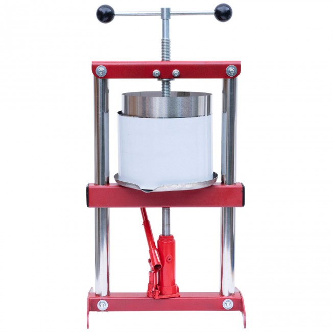 Пресс домкратно-винтовой 12 литров с защитным кожухом