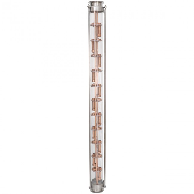 Колпачковая колонна D54-750 медь CLAMP 2,0" Винокур Колпачковая колонна D54-750 медь CLAMP 2,0" Винокур