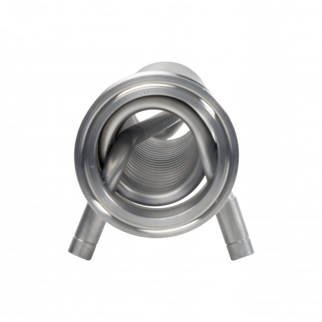 Холодильник Димрота проходной Clamp 2.0" трубка 8 мм.