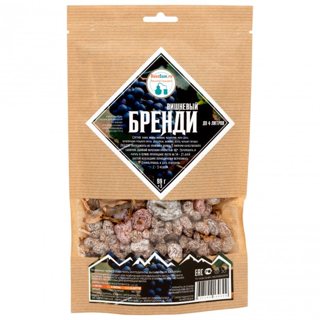 Набор для приготовления настойки "Бренди Вишневый" Набор для приготовления настойки "Бренди Вишневый"