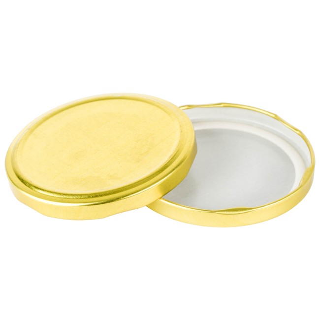 Крышка для консервирования Твист-офф 82 мм, винтовая, золото 20 шт.