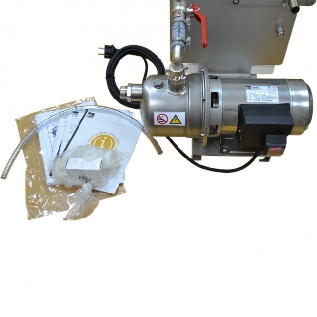 Пресс-фильтр F14-I-PE нержавеющий с нержавеющим насосом