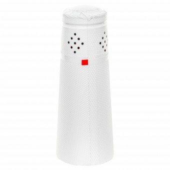 Капсула из фольги для шампанского белая с тиснением Капсула из фольги для шампанского белая с тиснением