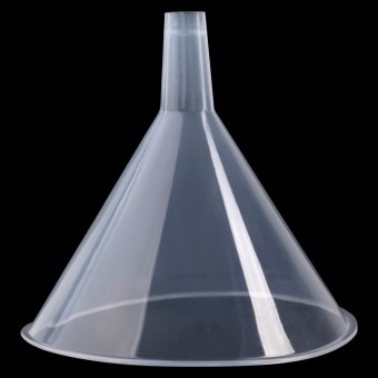 Воронка полипропиленовая d-150 мм, h-145 мм. Воронка полипропиленовая d-150 мм, h-145 мм.