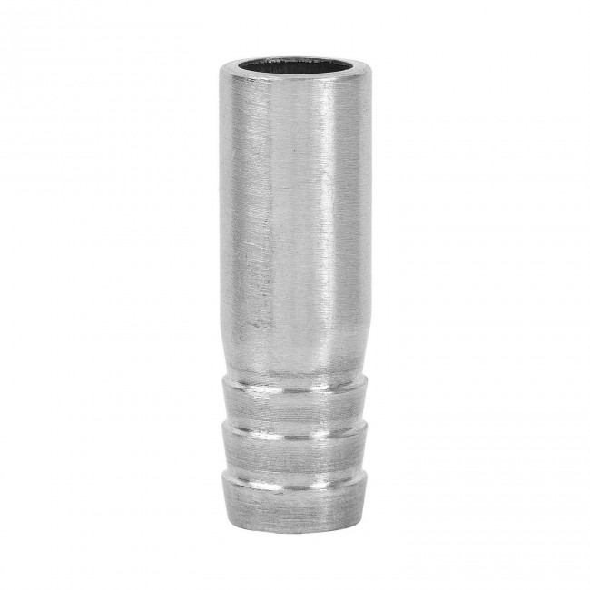 Соединение ёлочка под приварку 15 мм нерж. Соединение ёлочка под приварку 15 мм нерж.