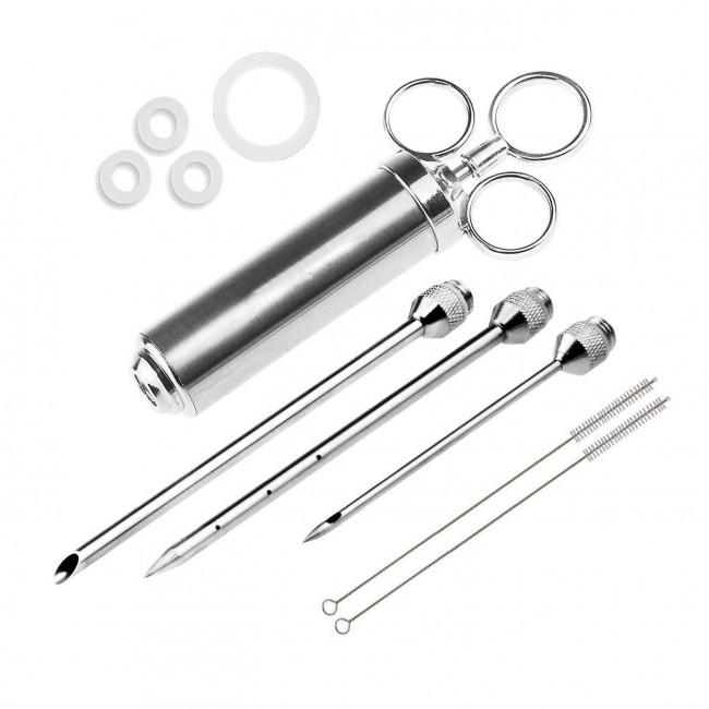 Шприц-инъектор для мяса 60 мл. (металлический)