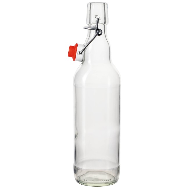Бутылка "Бугельная" 0,5 л. бесцветная с пробкой Бутылка "Бугельная" 0,5 л. бесцветная с пробкой