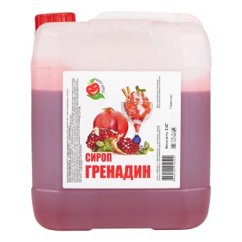 Сироп "Гренадин" 5 кг.