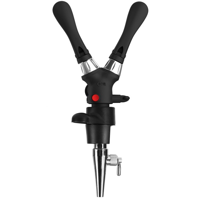 Носик для для розлива пива и пенных напитков с компенсатором АВС (хром) Носик для для розлива пива и пенных напитков с компенсатором АВС (хром)