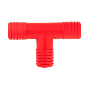 Тройник ёлочка 25-25-25 пластик