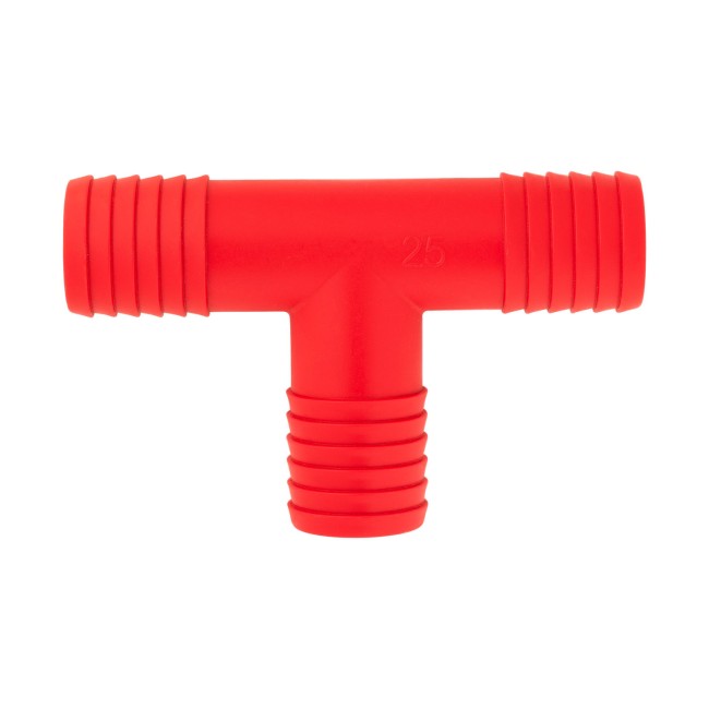 Тройник ёлочка 25-25-25 пластик