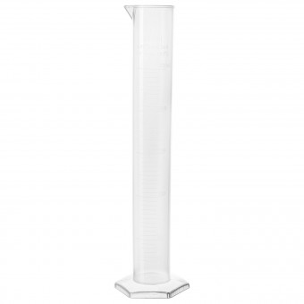 Цилиндр мерный полипропиленовый на подставке 250 мл.