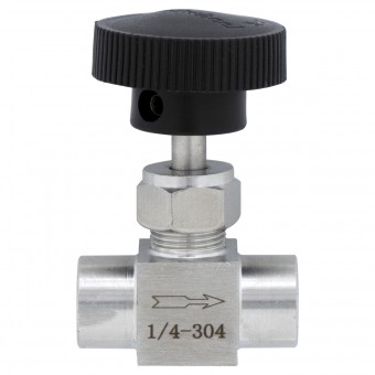 Кран игольчатый ВР-ВР 1/4" нерж.