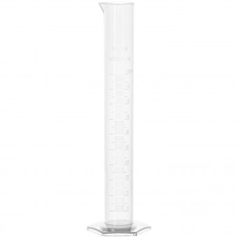 Цилиндр мерный полипропиленовый на подставке 100 мл.