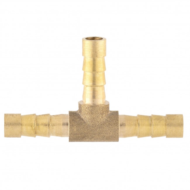Тройник ёлочка 6-6-6 латунь