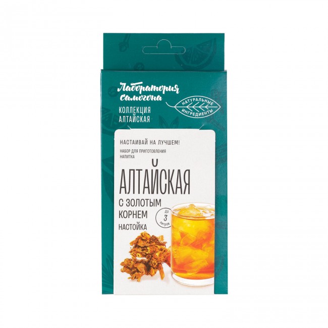 Набор для приготовления настойки "Алтайская с Золотым Корнем"