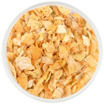 Лук репчатый сушеный хлопья 1 кг. Лук репчатый сушеный хлопья 1 кг.