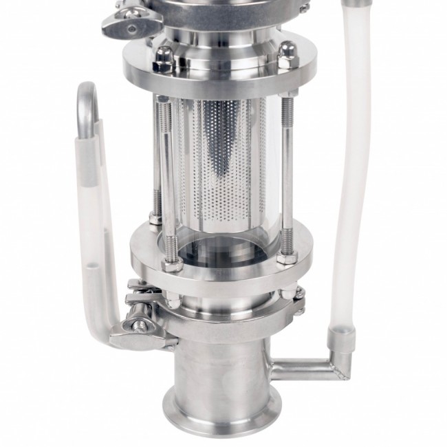 Стакан-ситечко CLAMP 1,5" AISI  Стакан-ситечко CLAMP 1,5" AISI