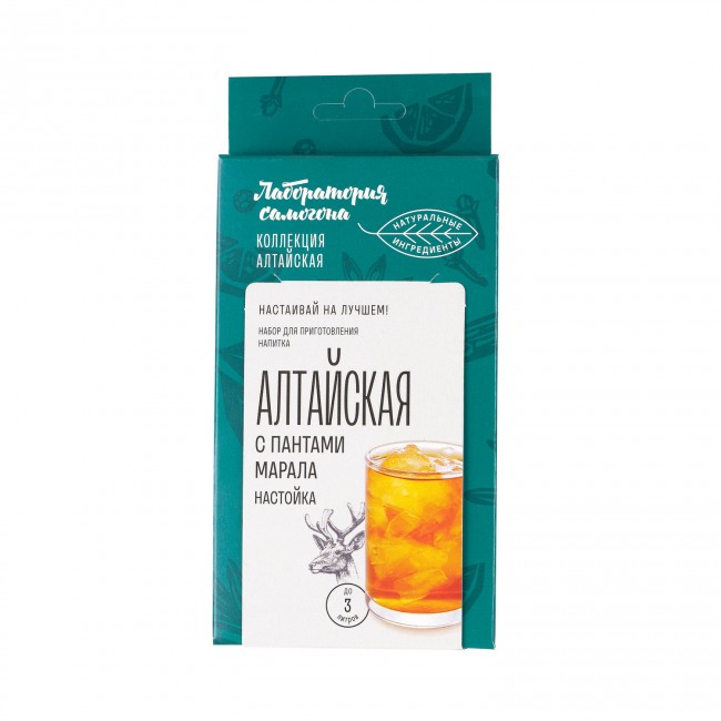 Набор для приготовления настойки "Алтайская с Пантами Марала"