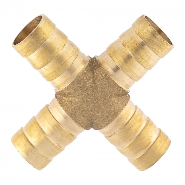 Крест ёлочка 12 мм латунь