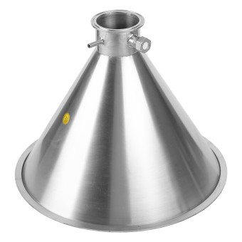 Конусная крышка "аламбик" D-360 CLAMP 3.0" Конусная крышка "аламбик" D-360 CLAMP 3.0"